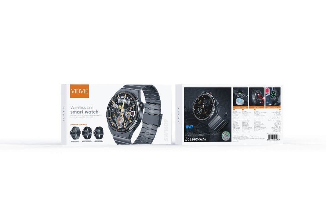Vidvie Wireless Call Smart Watch