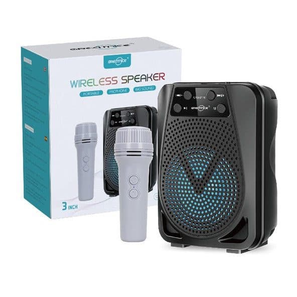 Wirless Speaker 3 Inch with Microphone