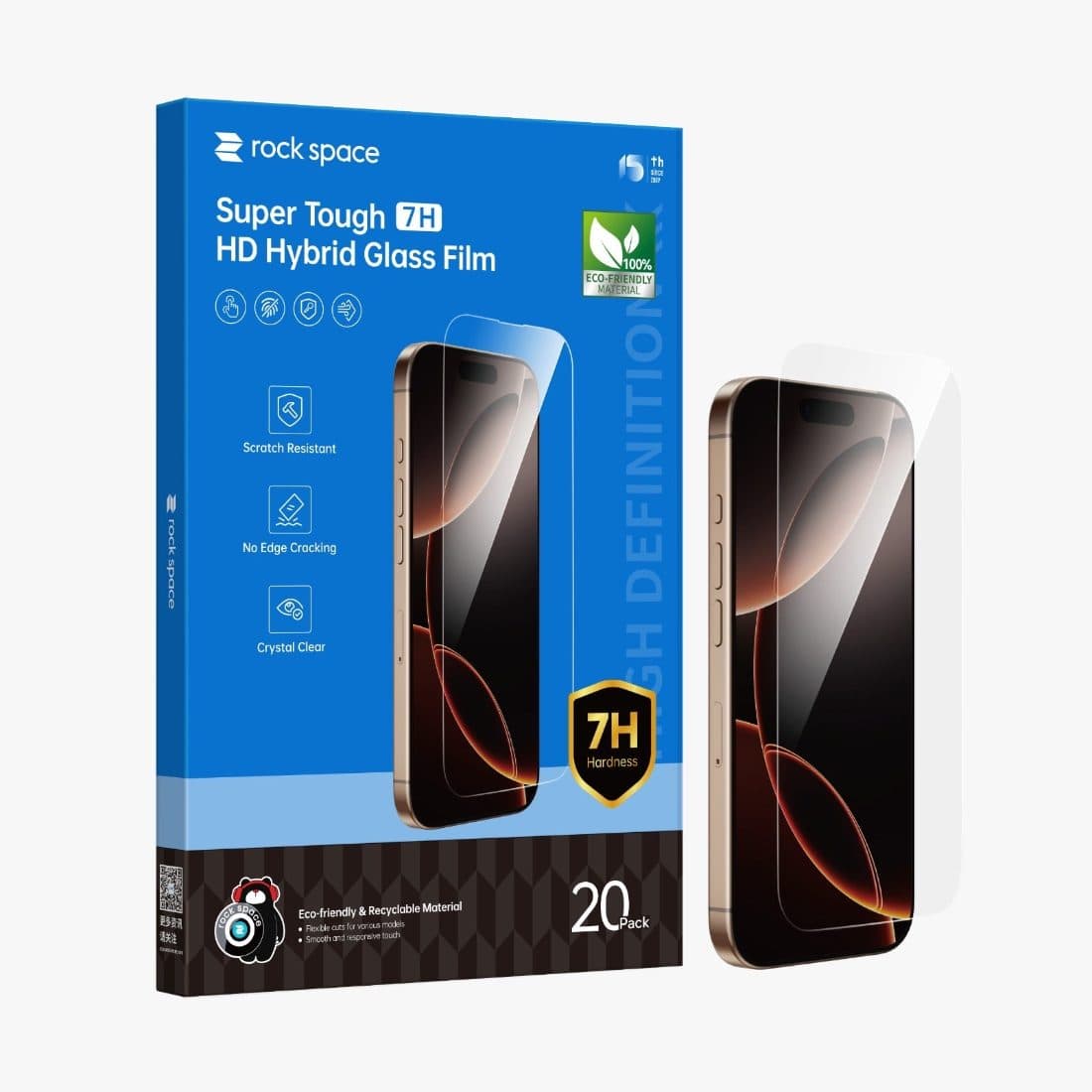 Super Tough 7H HD Hybrid Glass Film