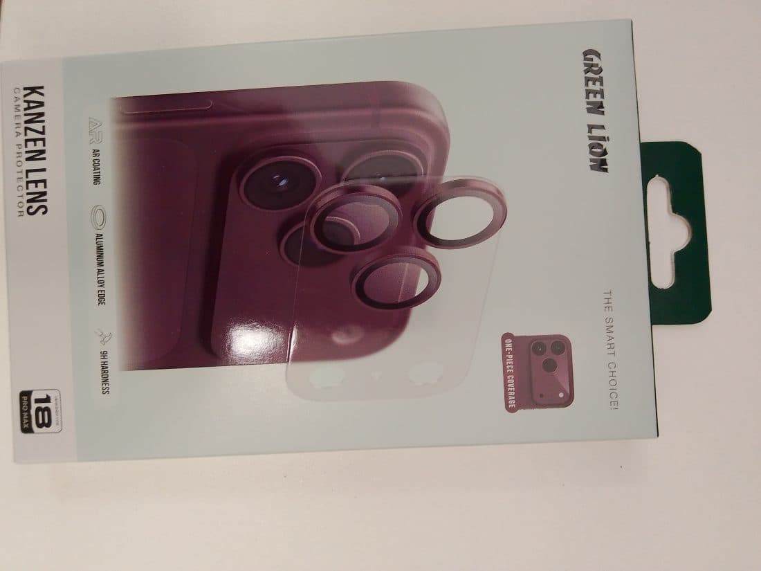 Green Lion Kanzen Camera Lens Protector for iPhone 18 Pro Max