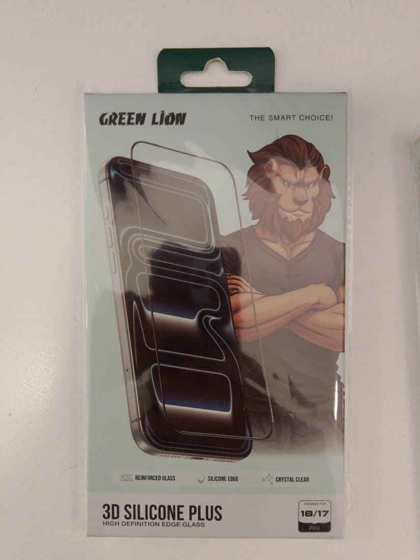 Green Lion 3D Silicone Plus for IP18& 17 Pro &pro Max