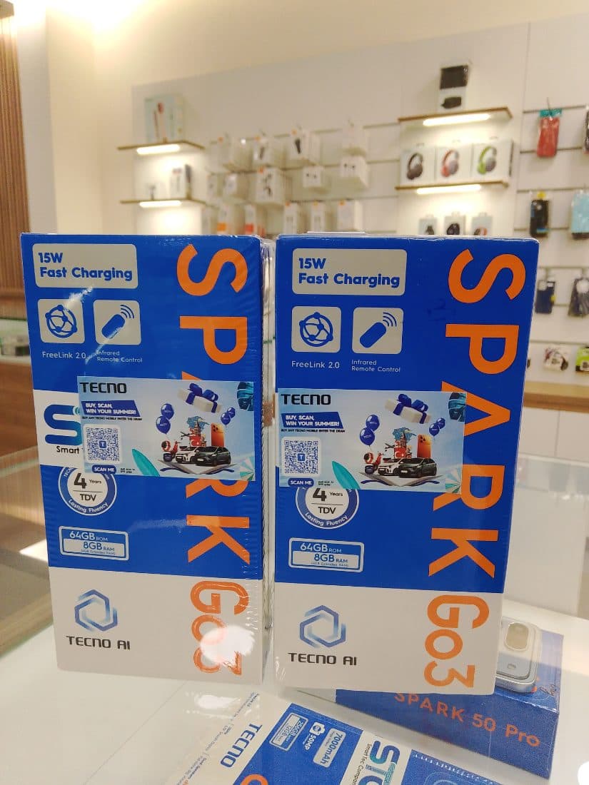 Tecno Spark Go 3 (4GB+4GB RAM, 64GB)