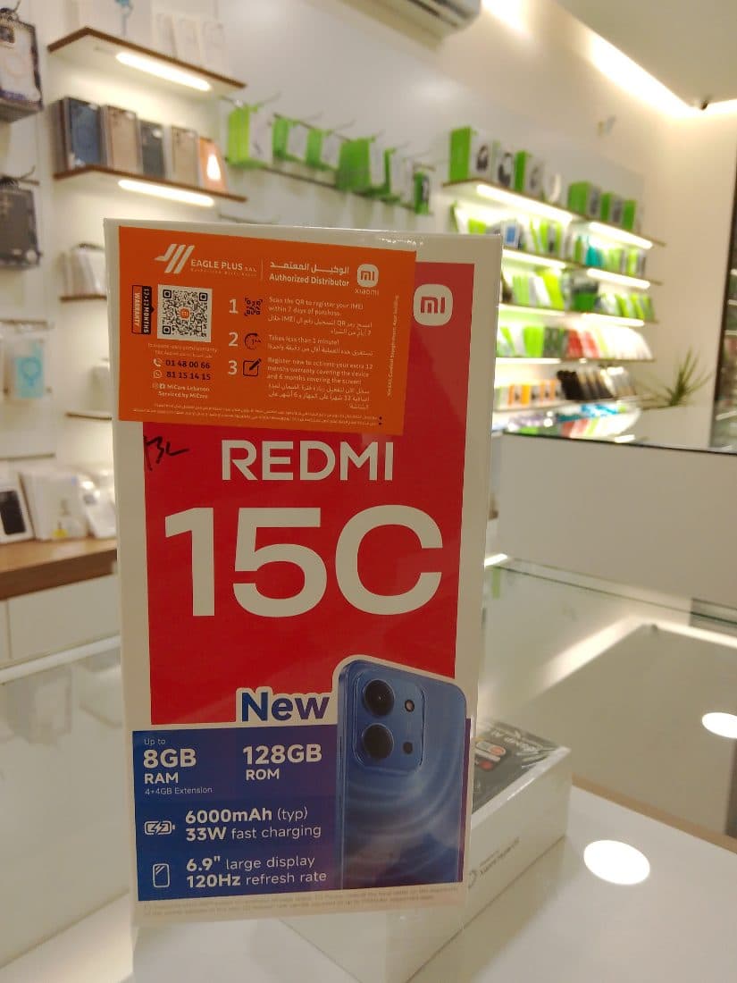Redmi 15C 128GB 8GB RAM