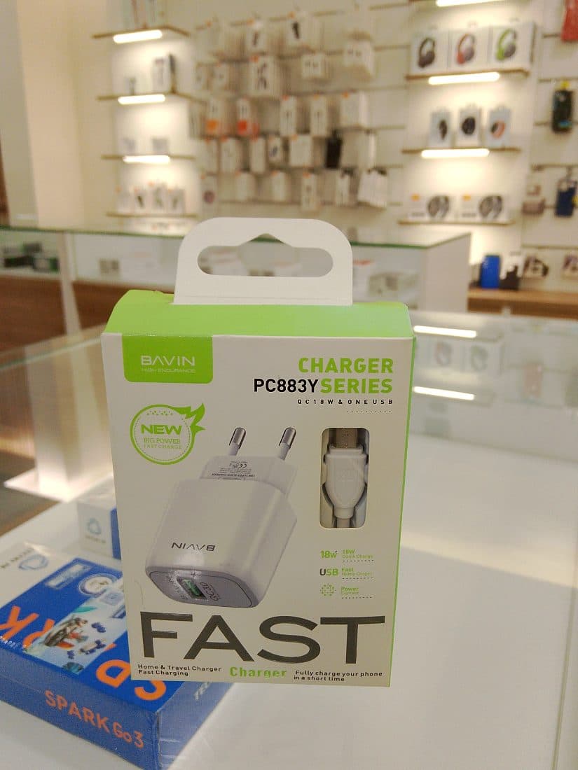 Bavin PC586 Fast Charger with Micro USB Cable