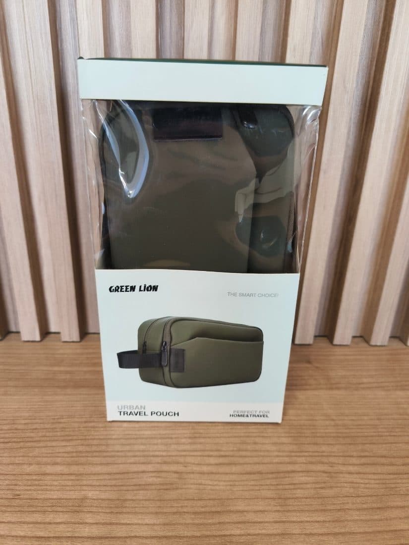 Green Lion Travel Pouch